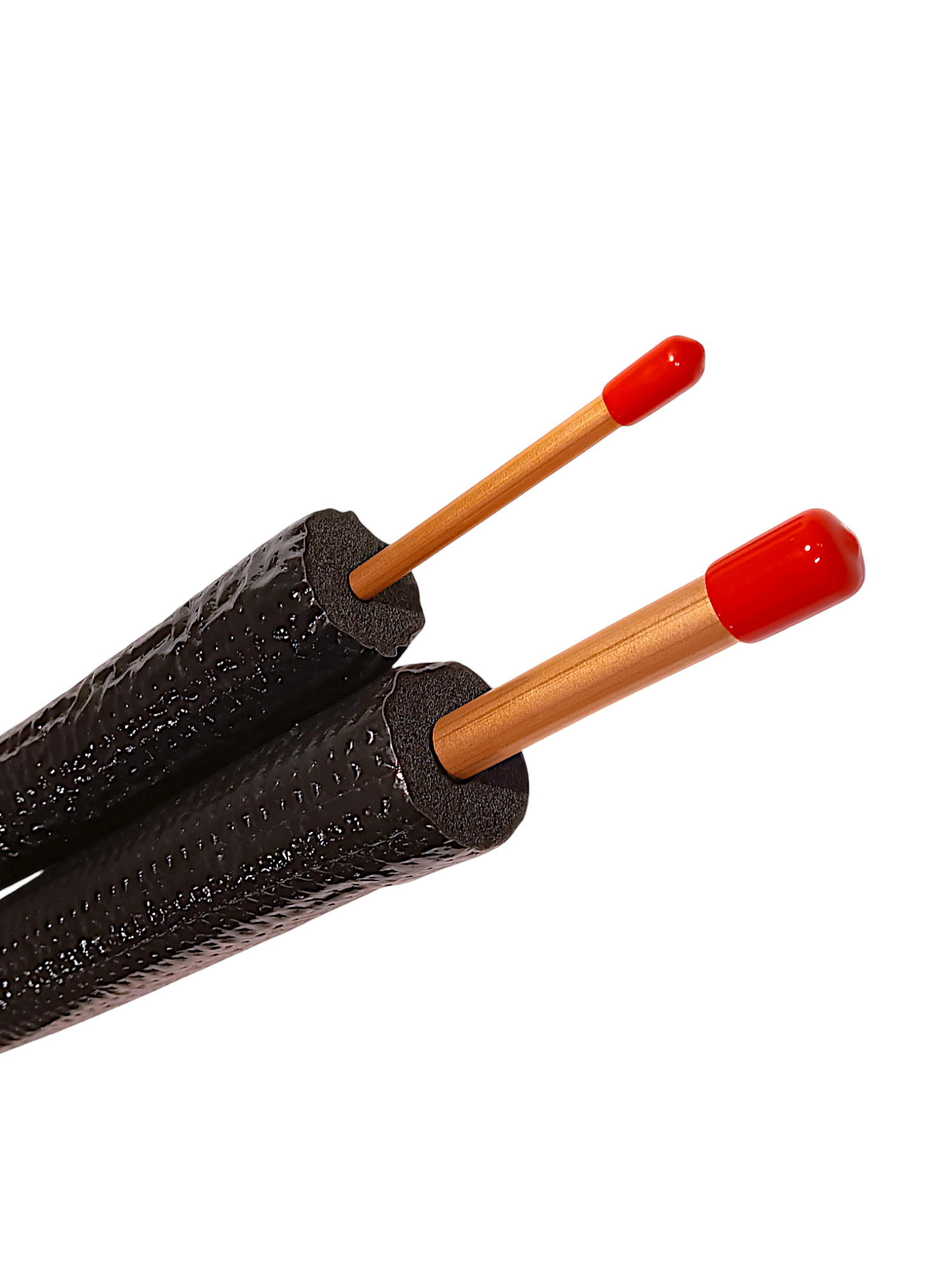 1/4 x 1/2 x 100 ft mini split line set insulated copper HVAC