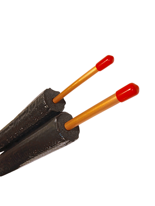 1/4 x 3/8 x 100 ft mini split line set insulated copper HVAC