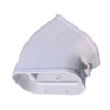 Slim Duct 3.75″ 45° Flat Elbow (White) – SKF100